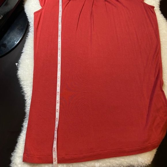 Alfred Sung Orange Shirt Size Small - Picture 6 of 6